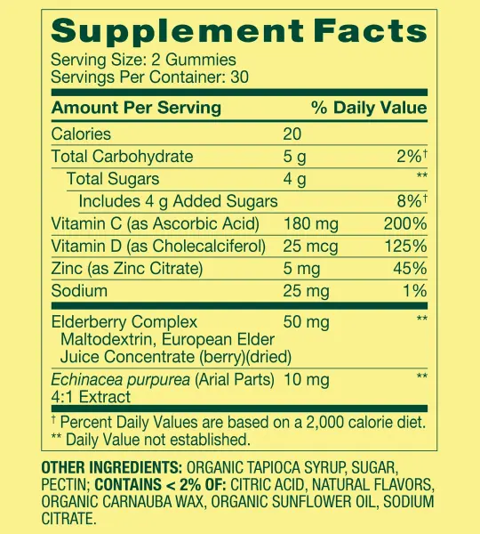 Spring Valley Immune Plus Gummies