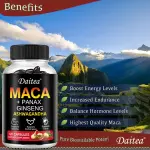Daitea Maca + Panax Ginseng Ashwagandha Softgels