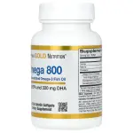 California Gold Nutrition Omega 800 Softgels