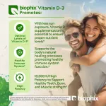 biophix Organic Vitamin D-3 Complex Capsules