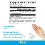 Klean ATHLETE Klean-D | 5000 IU Tablets