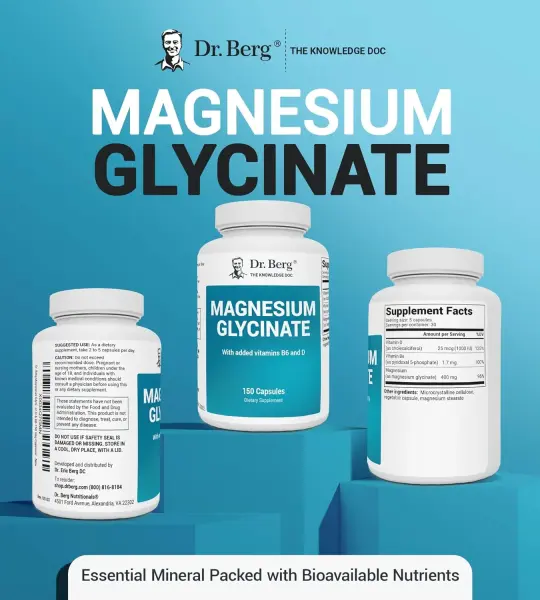Dr. Berg Magnesium Glycinate Capsules