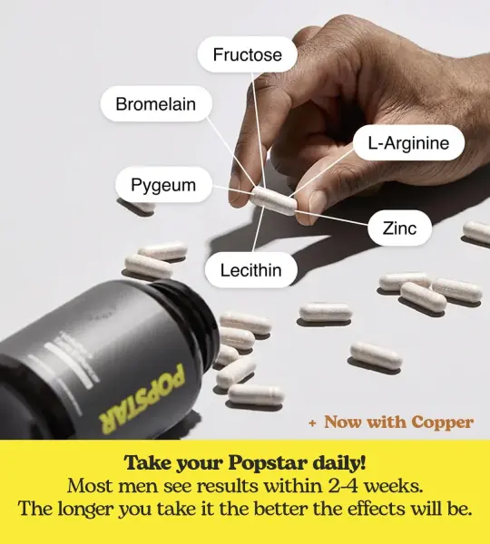 Popstar Semen Volume Capsules