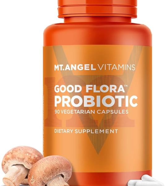 Mt Angel Vitamins Good Flora Probiotic Capsules