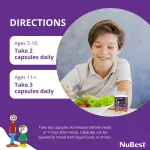 NuBest Tall Bone Support for Kidz 5+ Capsules