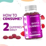 Vitamatic Biotin Gummies