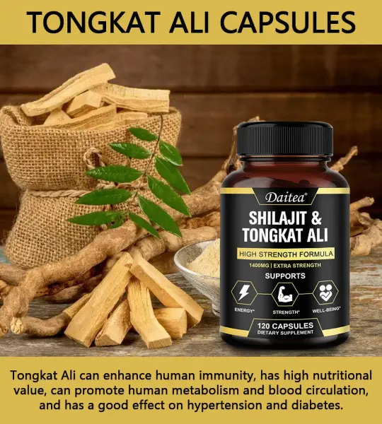Daitea Shilajit & Tongkat Ali Capsules