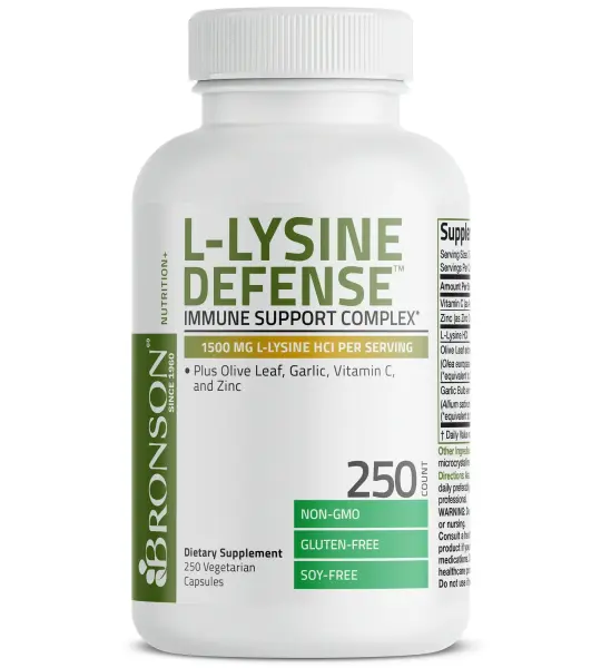 Bronson L-Lysine Defense Capsules