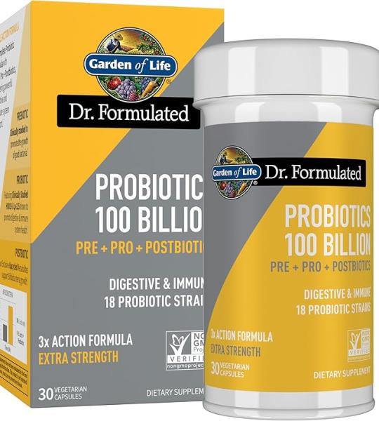 Dr. Formulated Probiotics 100 Billion Capsules