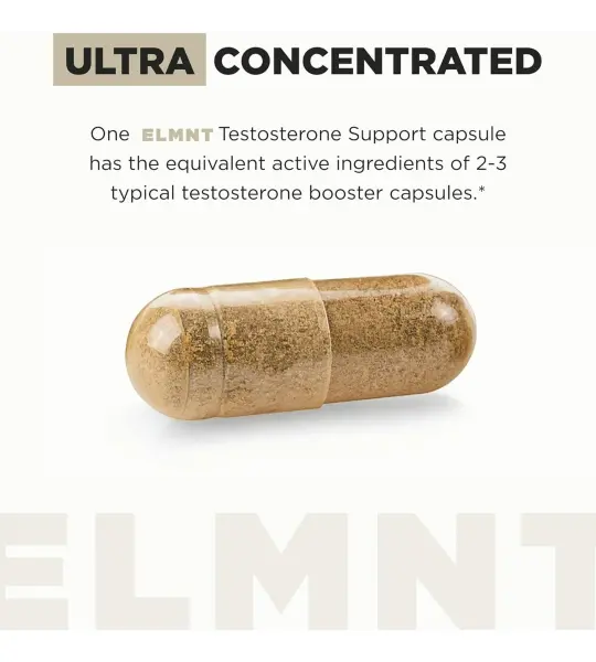 ELMNT Testosterone Booster Capsules