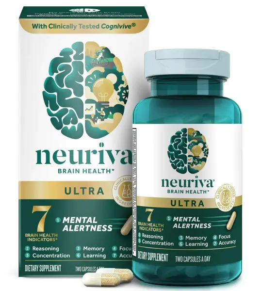 NEURIVA Ultra Brain Health Supplement