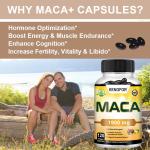 Kenofor Natural Maca Extract Capsules