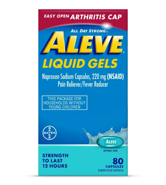 Aleve Liquid Gels Capsules