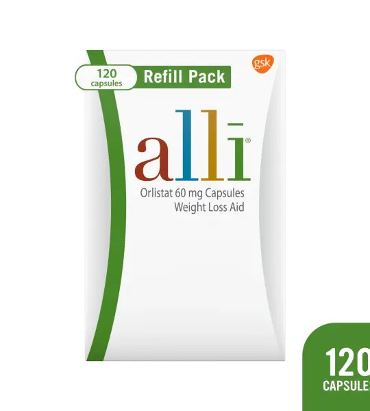 Alli Orlistat Weight Loss Aid Capsules