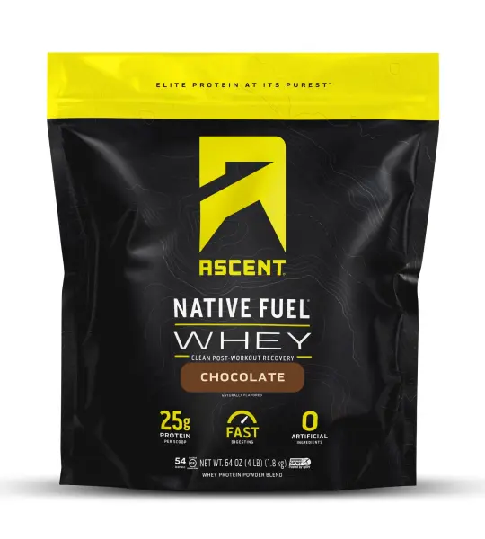 Ascent Native Fuel Whey Protein Powder