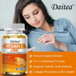 Daitea Vitamin C + Zinc Softgels