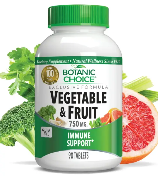 Vegetable & Fruit Multivitamin tablets