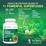 Dr. Berg Organic Greens Superfood Tablets