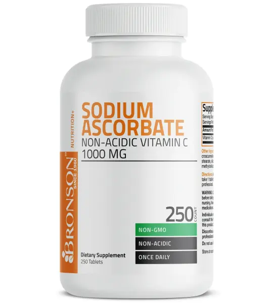 Bronson Sodium Ascorbate Tablets