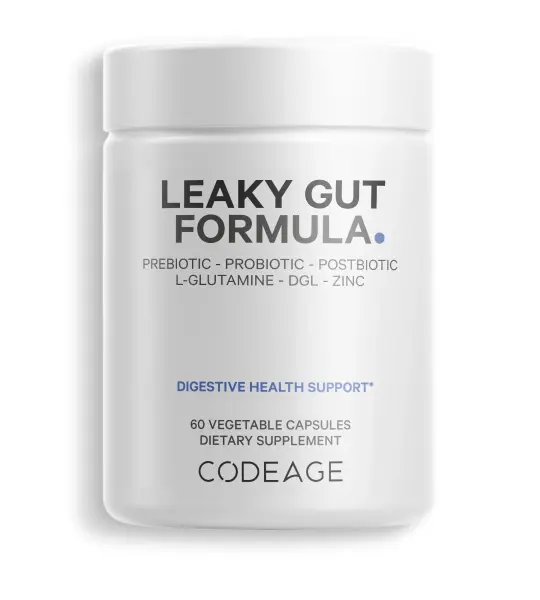 Codeage Leaky Gut Formula Capsules