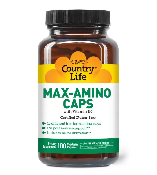Max-Amino Caps Vitamin B6 Capsules