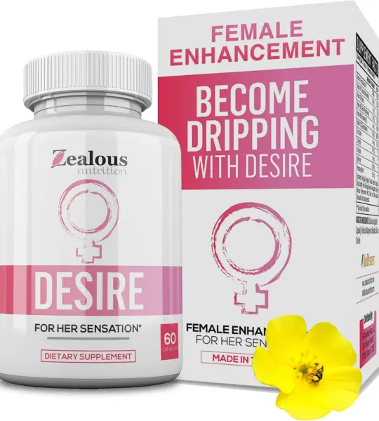 Zealous Nutrition Desire Female Enhancer Capsules