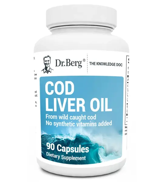 Dr. Berg Cod Liver Oil Capsules