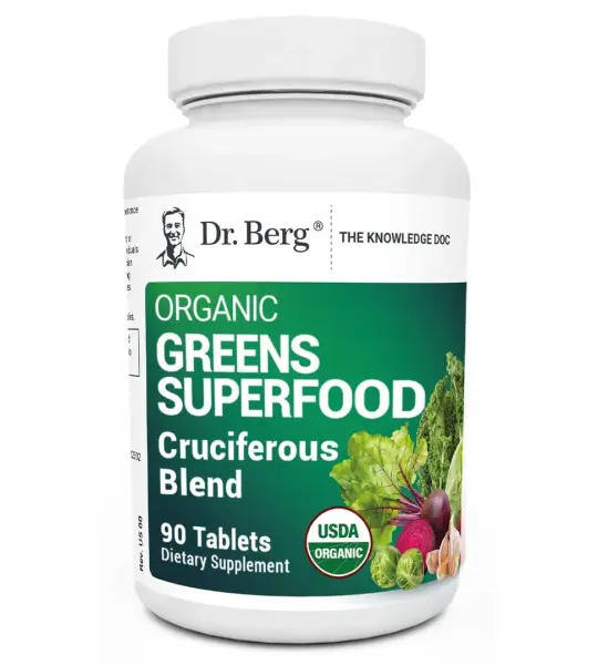 Dr. Berg Organic Greens Superfood Tablets