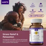 Tapestry Brands Aurite Saffron Plus Ashwagandha Capsules
