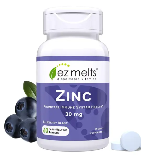 EZ Melts Zinc Tablets