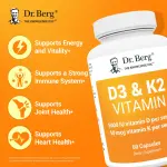 Dr. Berg D3 & K2 Vitamin Supplement