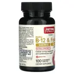 Jarrow Formulas Methyl B-12/Methyl Folate Tablets