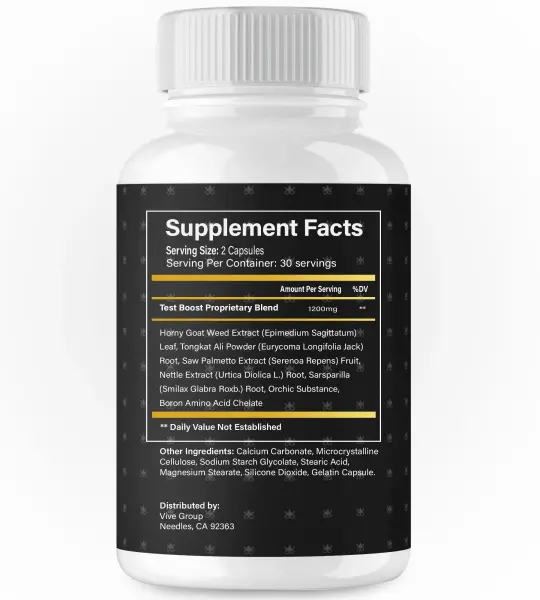 Mens Health Stamina Vitamins Capsules