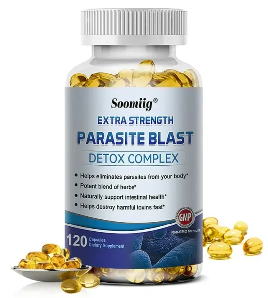 Parasite Blast Detox Complex 1485mg - Antiparassitario, Supporto - Foto 10