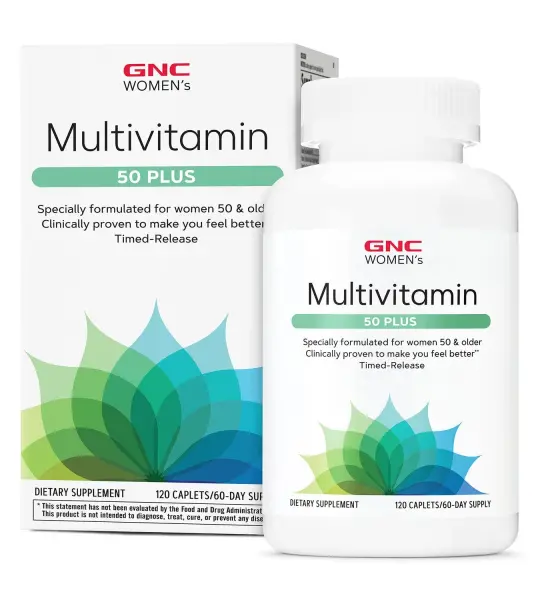 GNC Women's Multivitamin 50 Plus Caplets