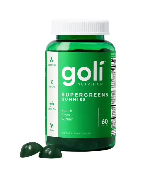 Goli Nutrition Supergreens Gummies