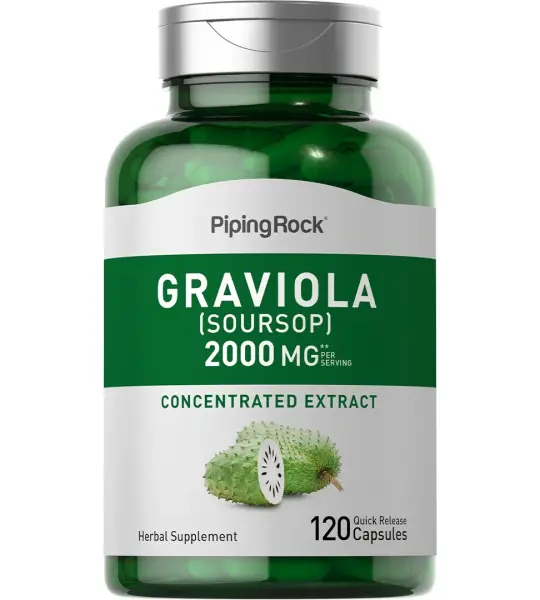 Graviola Soursop 2000mg Capsules