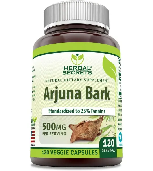 Arjuna Bark Extract Capsules