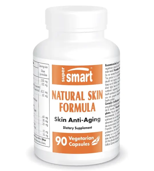 SuperSmart Natural Skin Formula Capsules