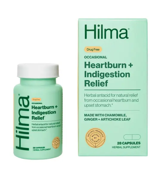 Heartburn + Indigestion Relief Capsules