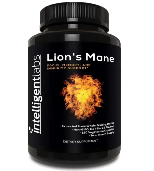 Intelligent Labs Lion’s Mane Mushroom Capsules