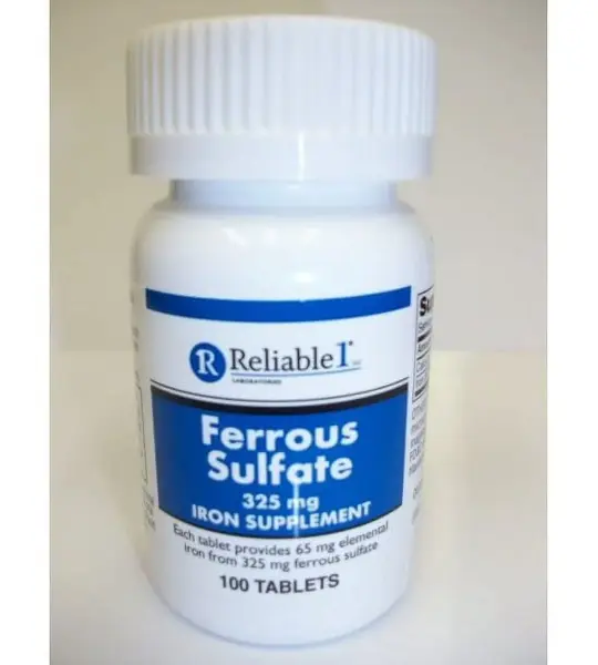 Iron Supplement Ferrous Sulfate Tablets
