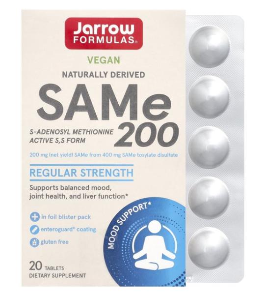 Jarrow Formulas Naturally Derived Same 200 Tablets