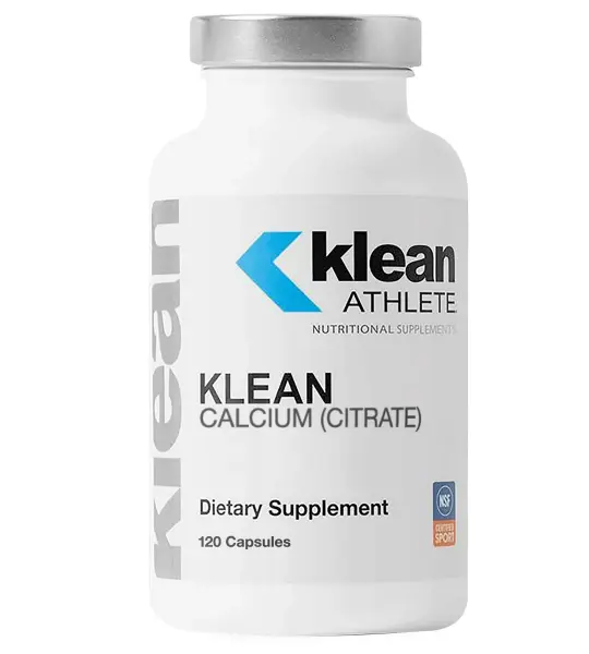 Klean ATHLETE Klean Calcium Citrate Capsules