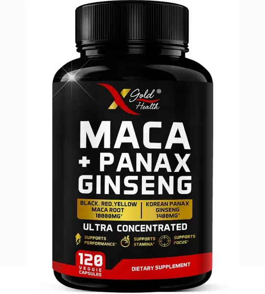 Maca Panax Ginseng Capsules