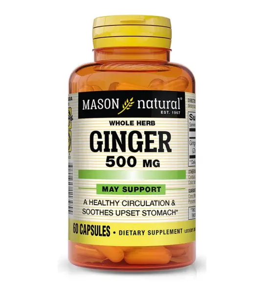 Mason Natural Ginger Capsules