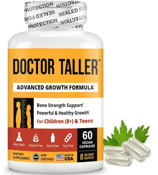NuBest Doctor Taller Teens 8+ Growth Capsules