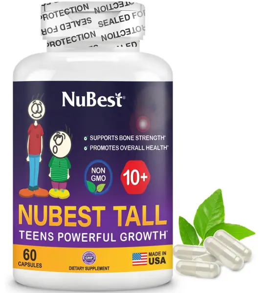 NuBest Tall 10+ Teens Growth Capsules