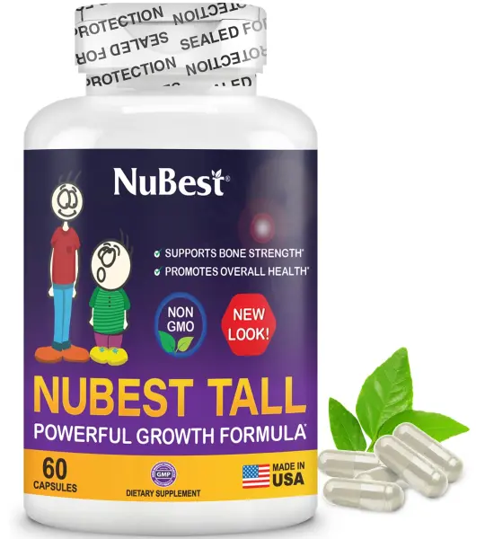 NuBest Tall Bone Support for Kidz 5+ Capsules