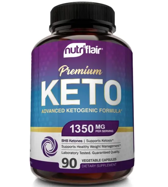 NutriFlair Keto Diet Vegetable Capsules
